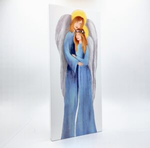 Obraz Para Aniołów Niebieska Rozmiar L nr. 27