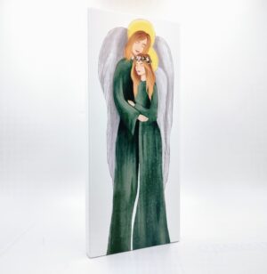 Obraz Para Aniołów Zielona Rozmiar L nr. 31