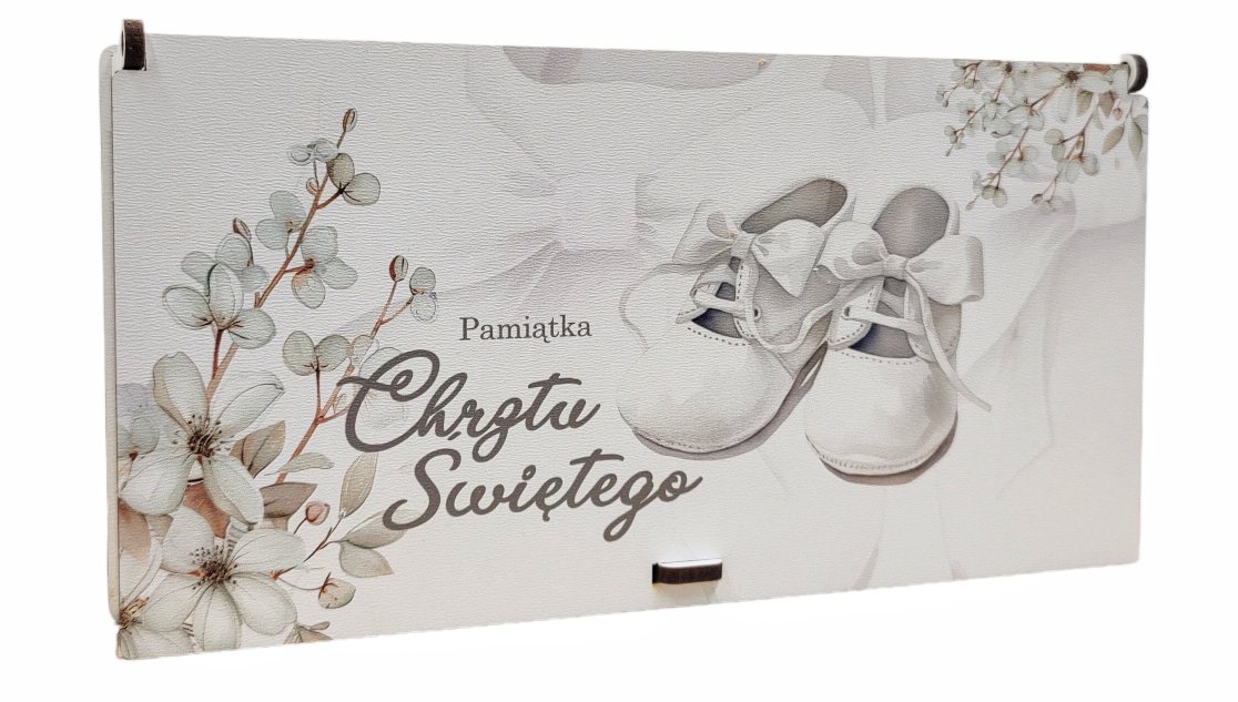 Pudełko upominkowe Pamiątka Chrzest PC12