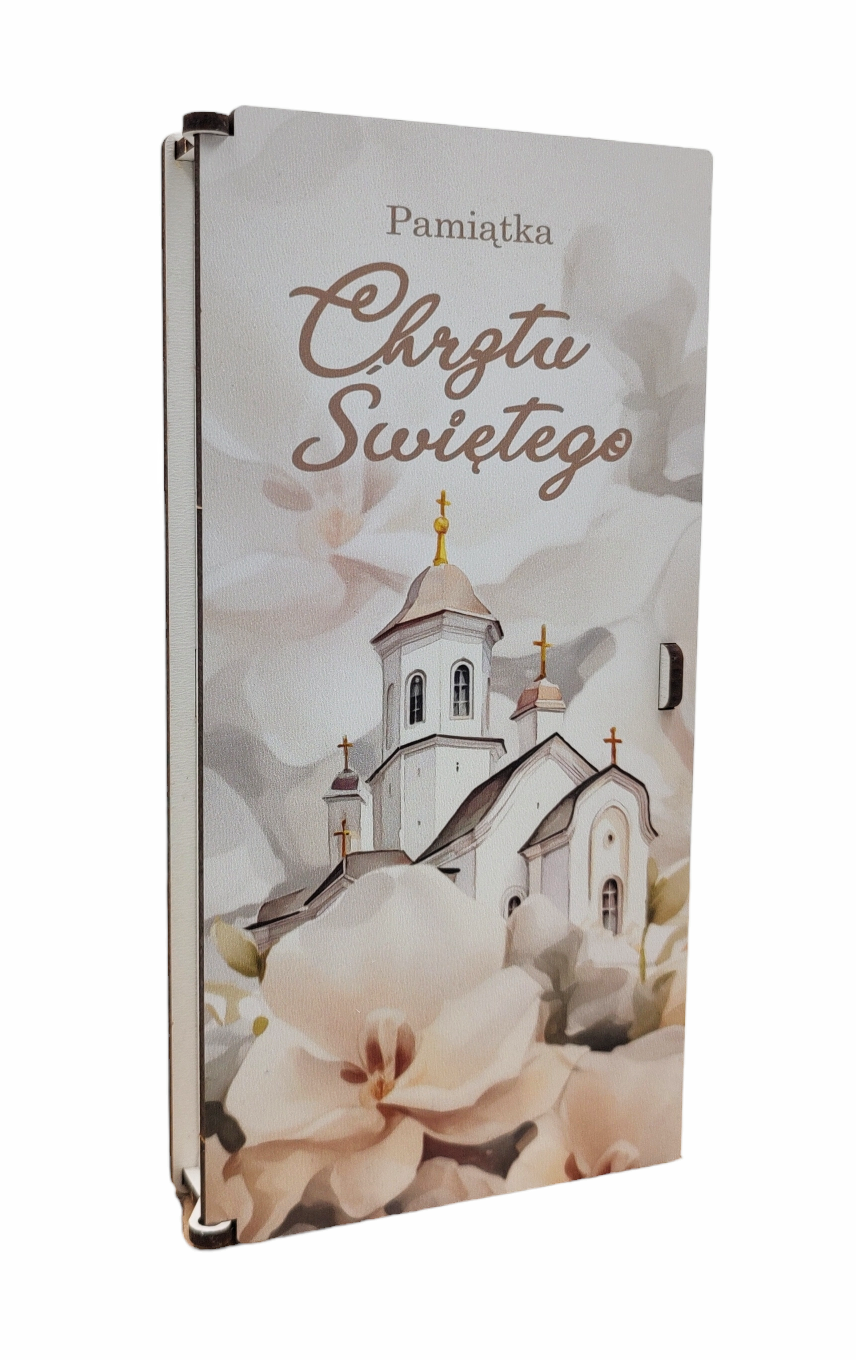 Pudełko upominkowe Pamiątka Chrzest PC13