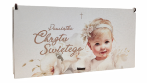Pudełko upominkowe Pamiątka Chrzest PC2