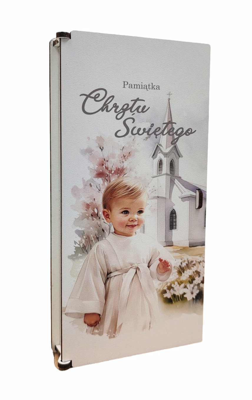 Pudełko upominkowe Pamiątka Chrzest PC8