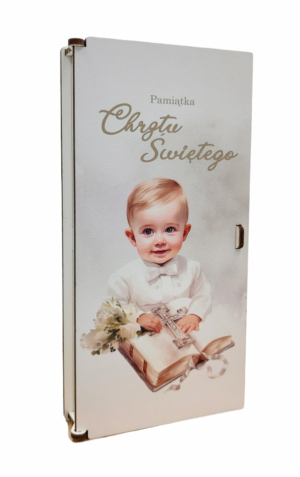 Pudełko upominkowe Pamiątka Chrzest PC9
