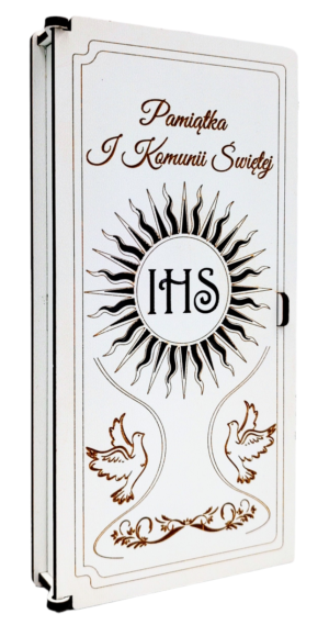 Pudełko na I Komunię Świętą - na pieniądze PK2