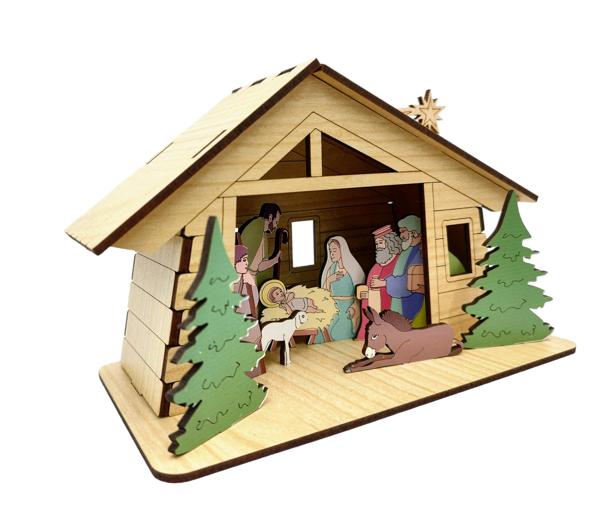 Szopka Bożonarodzeniowa LED SZ1 - obrazek 2