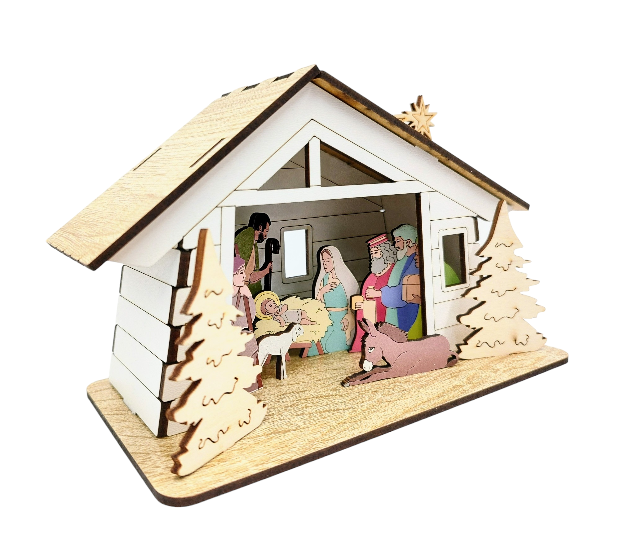 Szopka Bożonarodzeniowa LED SZ3 - obrazek 2