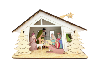 Szopka Bożonarodzeniowa LED SZ3