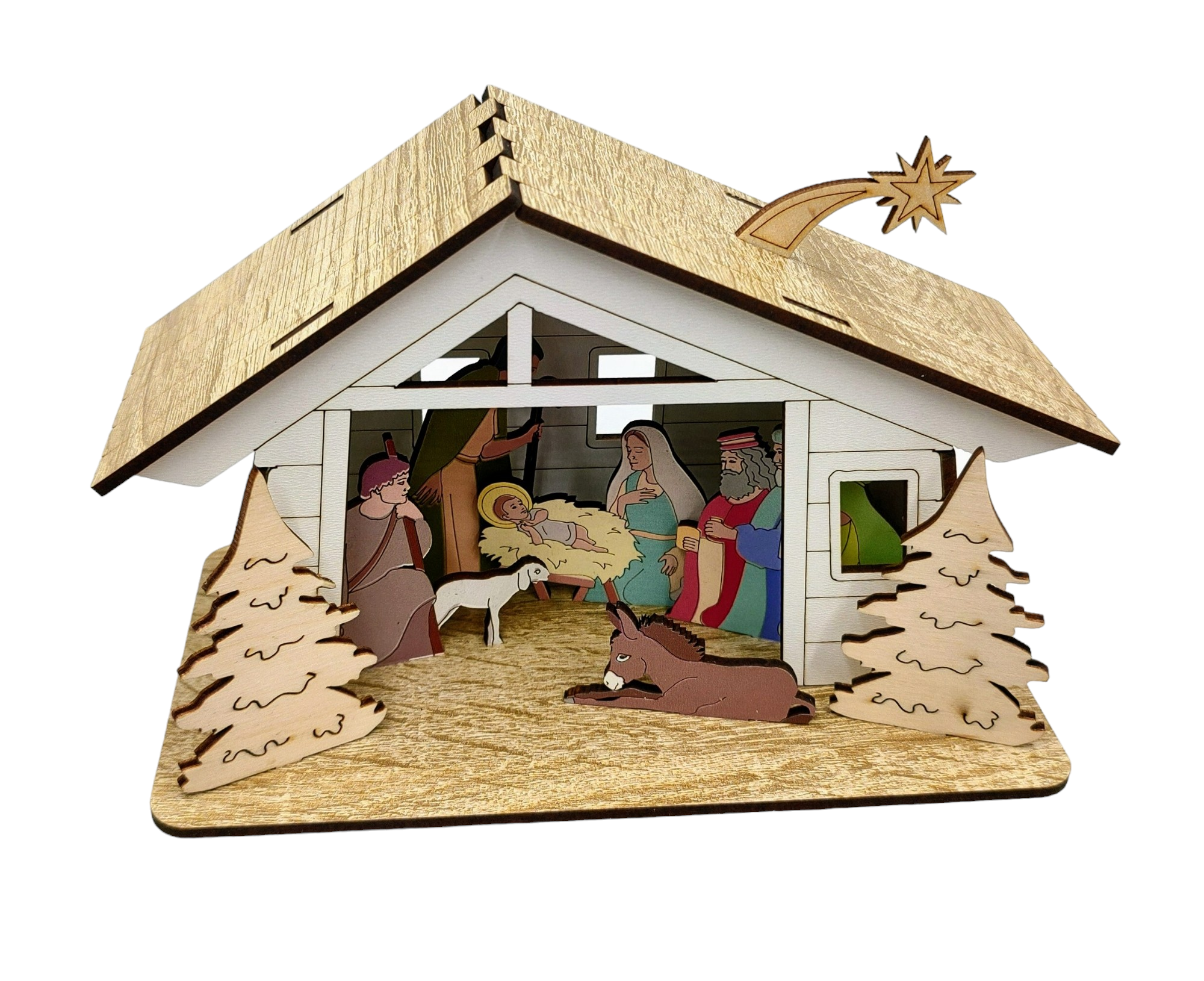 Szopka Bożonarodzeniowa LED SZ3 - obrazek 3