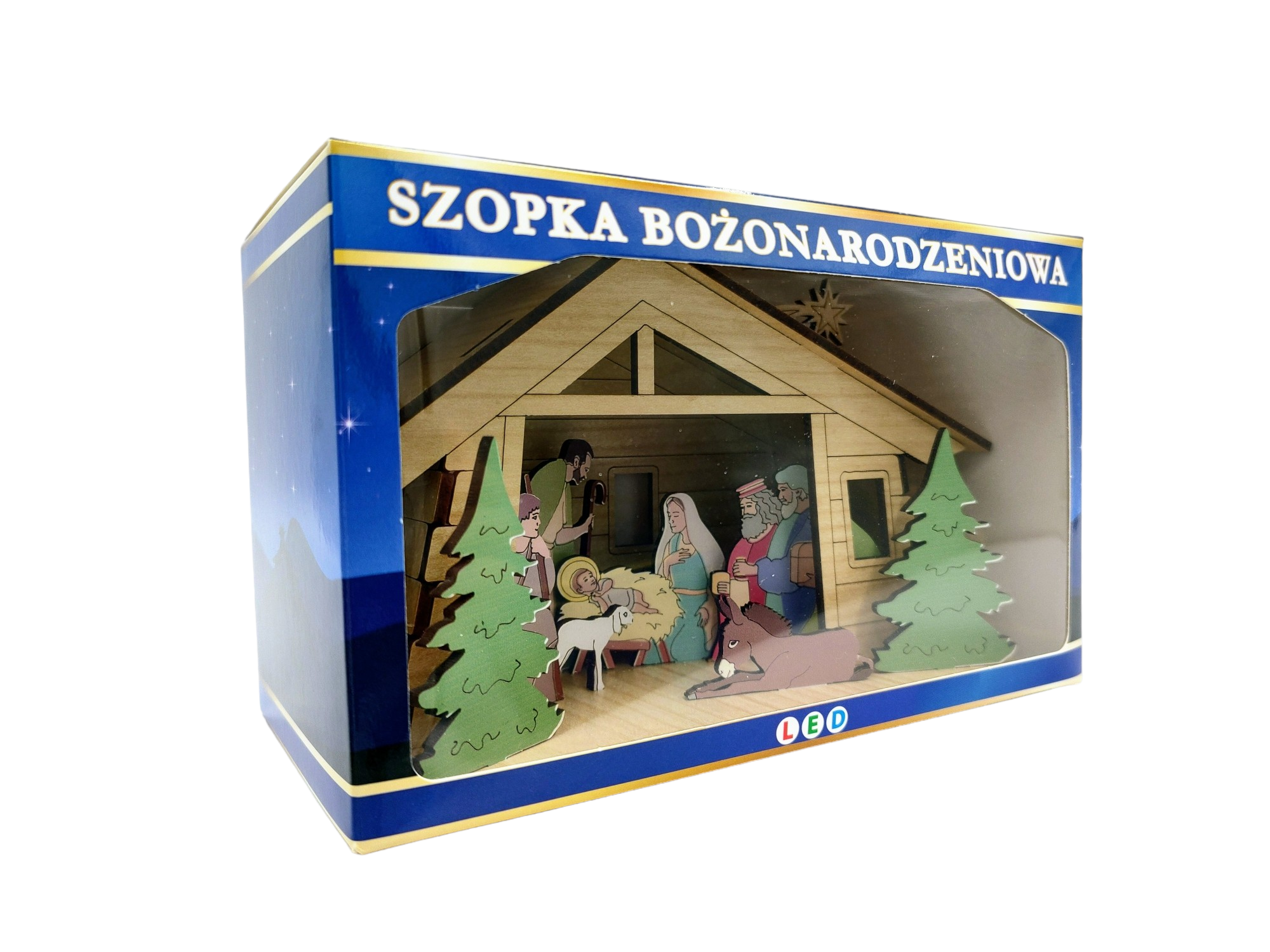 Szopka Bożonarodzeniowa LED SZ1 - obrazek 3