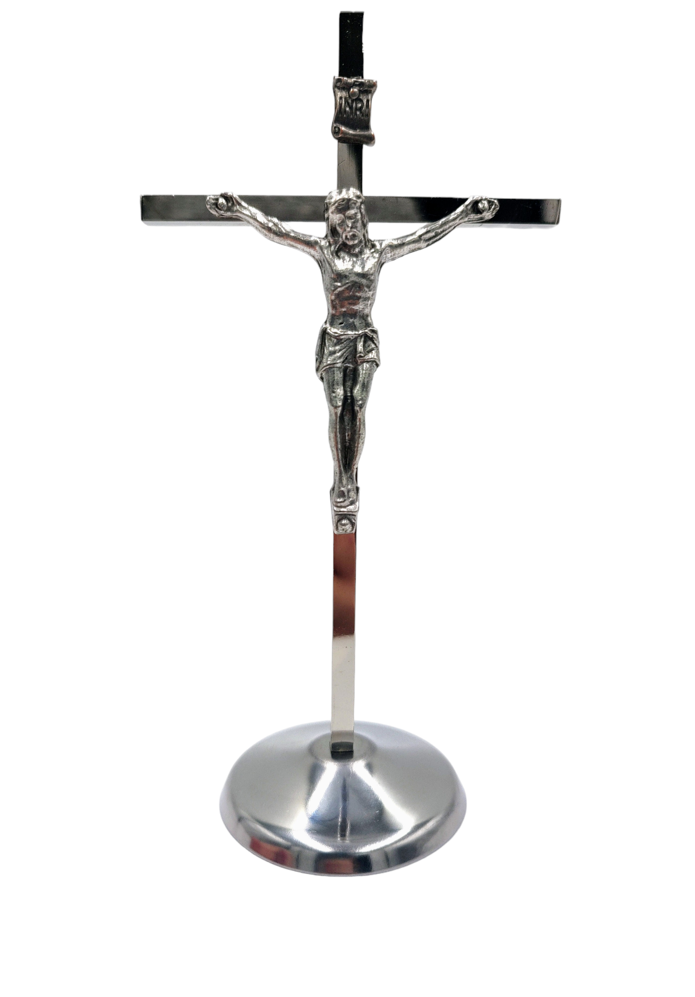 Krzyż Stojacy ze stali nierdzewnej KSMD