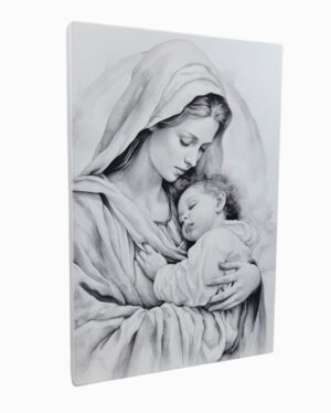 Obraz Matka z dzieckiem M34 18 x 27 cm