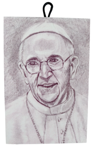 Obrazek z wizerunkiem Papieża Franciszka - T10