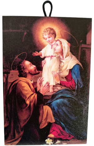 Obrazek z wizerunkiem Świętej Rodziny - T6