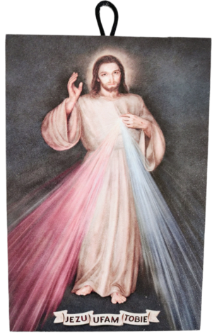 Obrazek z wizerunkiem Jezusa Miłosiernego - JUT T8