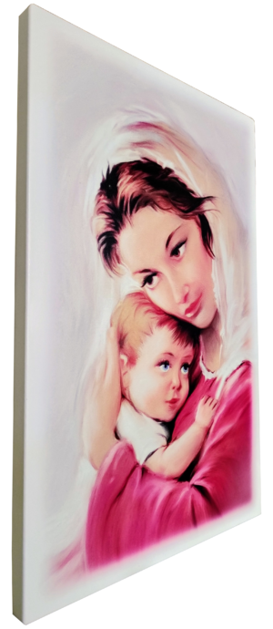 OBRAZ MARYJA MATKA BOSKA Z DZIECIĄTKIEM  L7 26 X 43 CM