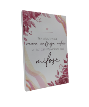 Obraz Cytat C3 18x27 cm