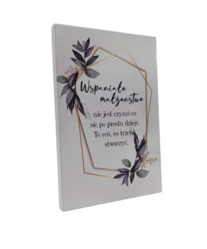 Obraz Cytat C5 18x27 cm