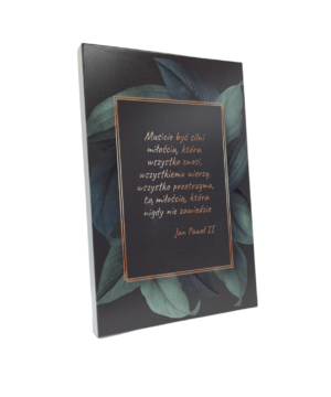 Obraz Cytat C18 18x27 cm