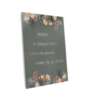 Obraz Cytat C19 18x27 cm