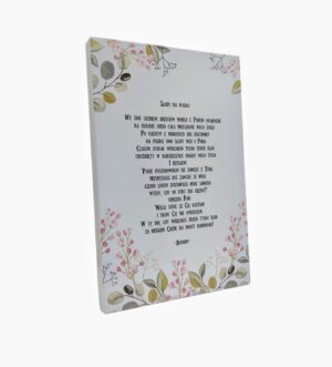 Obraz Cytat C21 18x27 cm