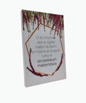 Obraz Cytat C8 18x27 cm