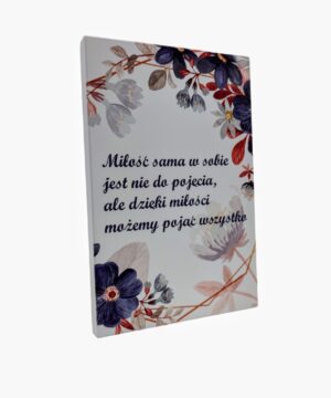 Obraz Cytat C11 18x27 cm