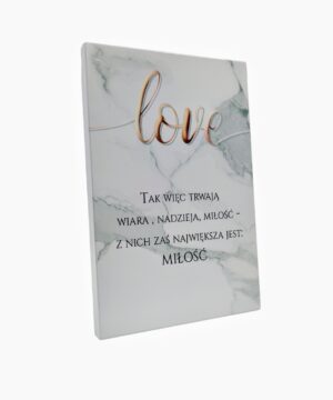 Obraz Cytat C17 18x27 cm