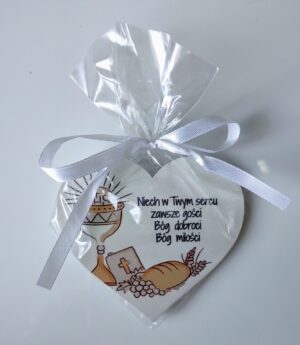 Serce pamiątka magnes 1szt.