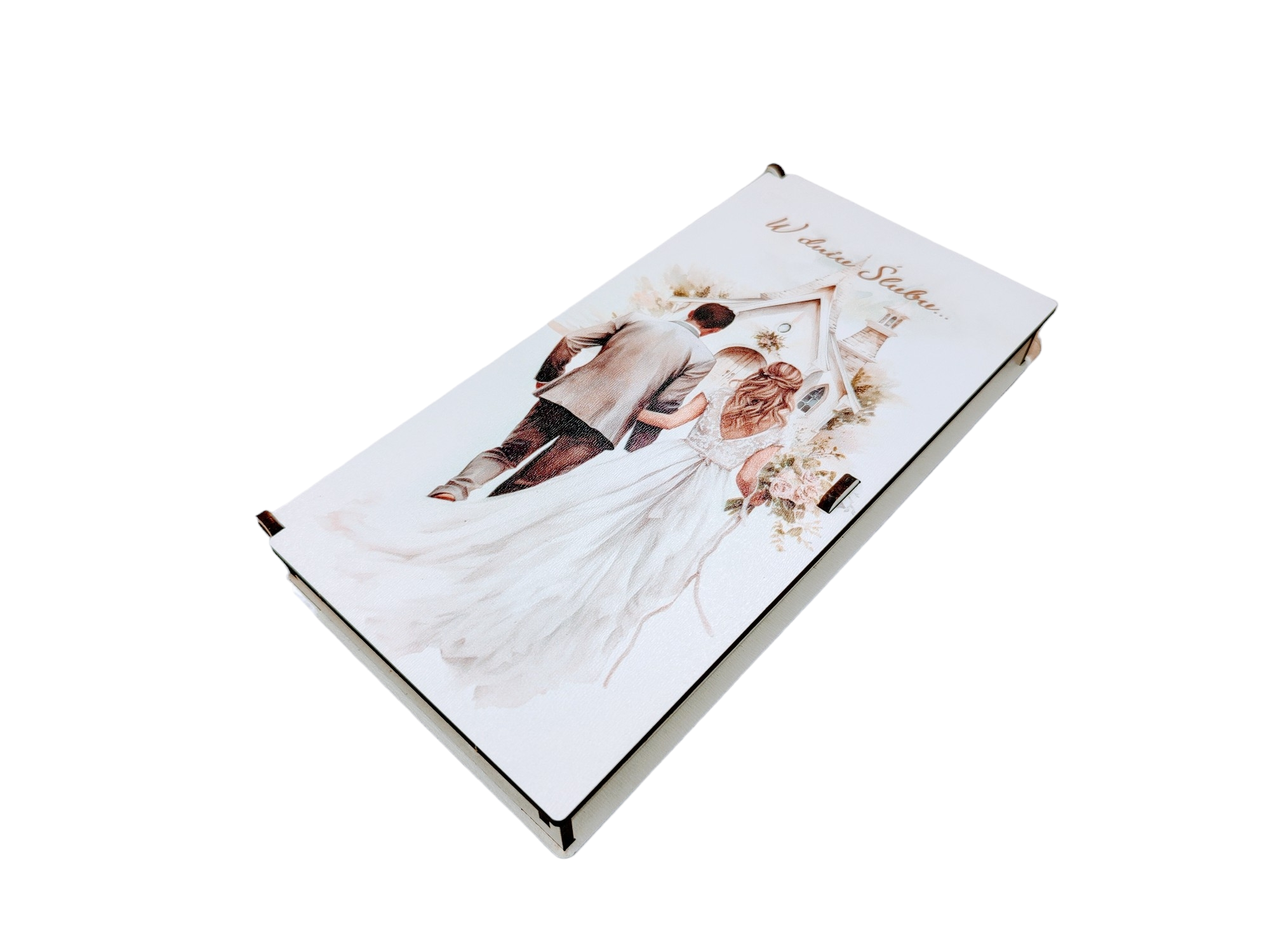 Pudełko upominkowe Pamiątka Ślub PŚ1 - obrazek 2