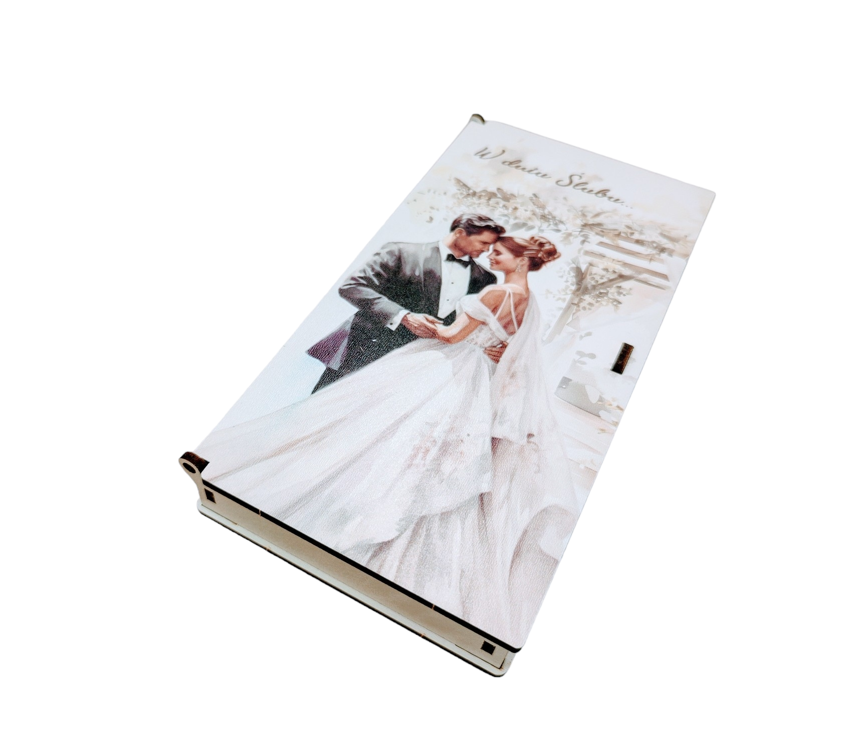 Pudełko upominkowe Pamiątka Ślub PŚ2 - obrazek 2