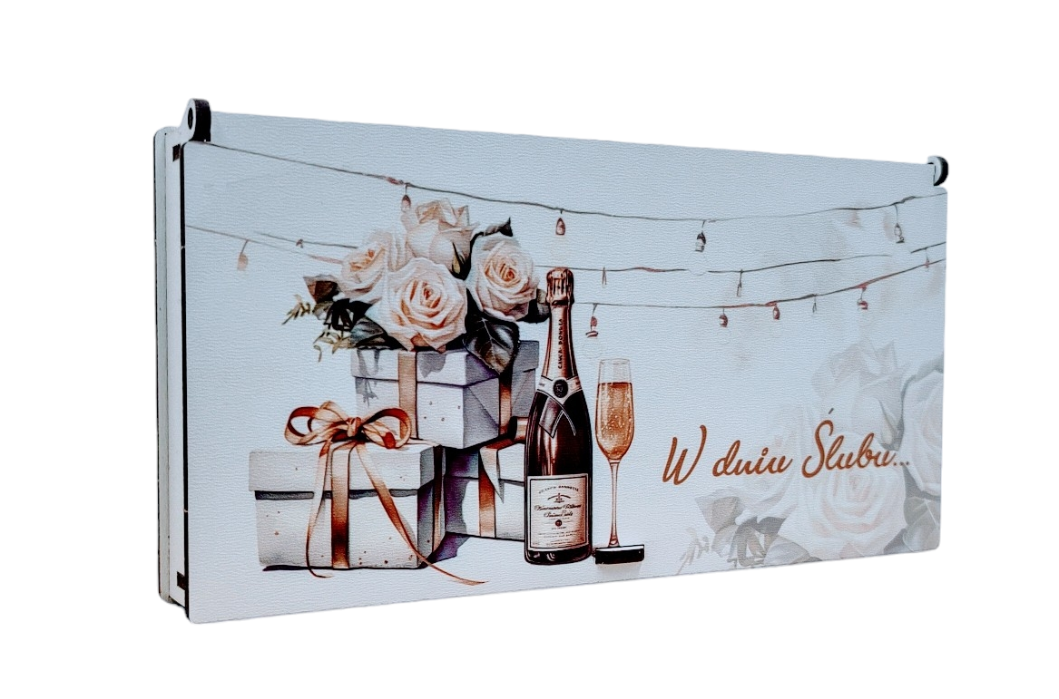 Pudełko upominkowe Pamiątka Ślub PŚ4