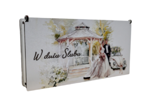 Pudełko upominkowe Pamiątka Ślub PŚ5