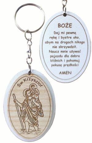 Brelok Św. Krzysztof BR2