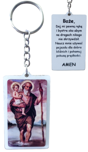 Brelok Św. Krzysztof BR1