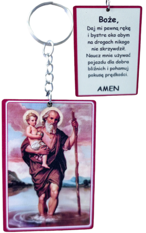 Brelok Św. Krzysztof BR3