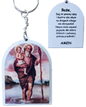 Brelok Św. Krzysztof BR4