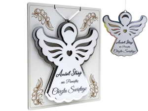 ANIOŁ ZAWIESZKA Pamiatka Chrzest Święty AZ10