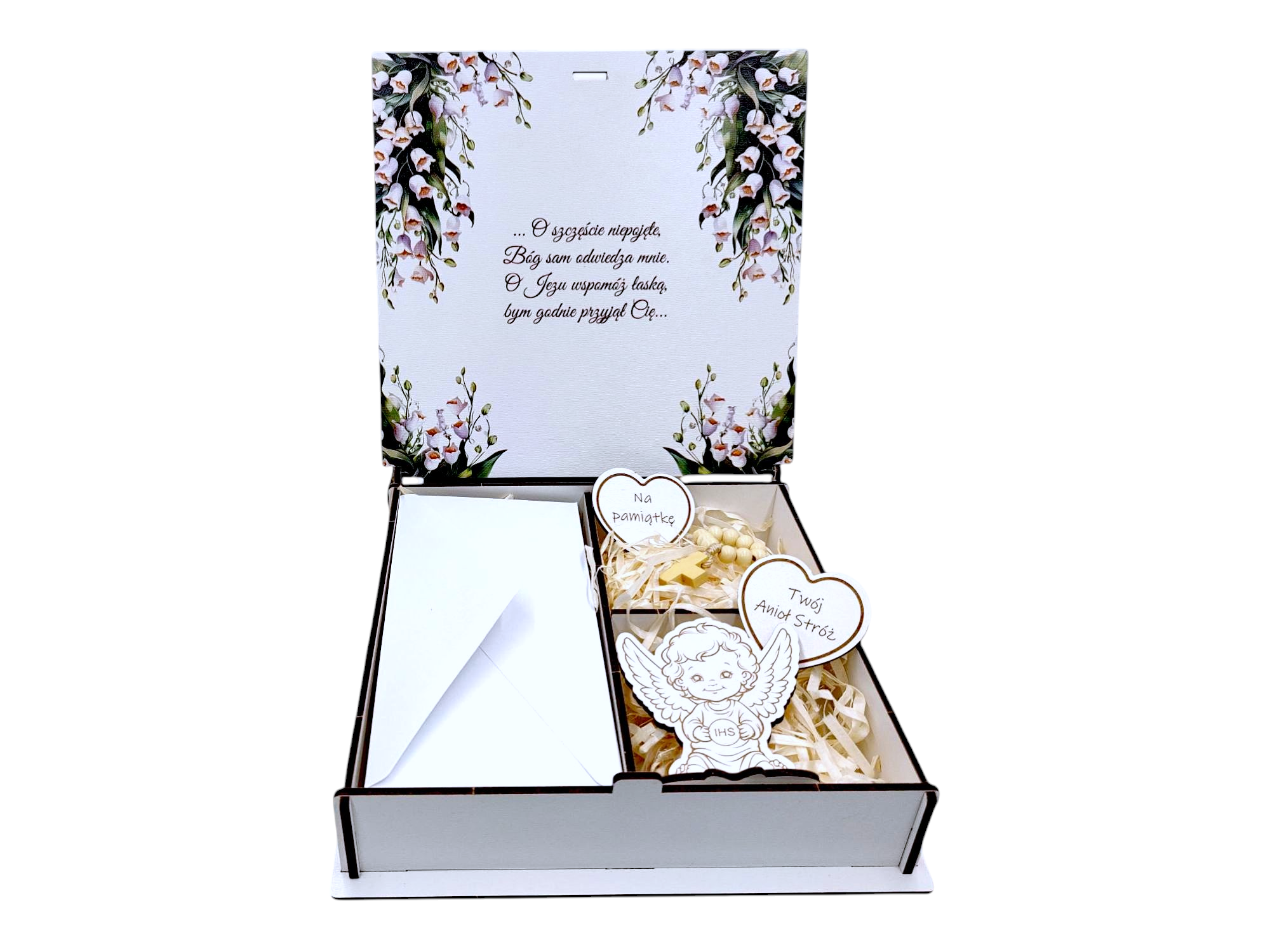Pamiątka I Komunii Świetej Pudełko Prezent Komunijny PPK - obrazek 3