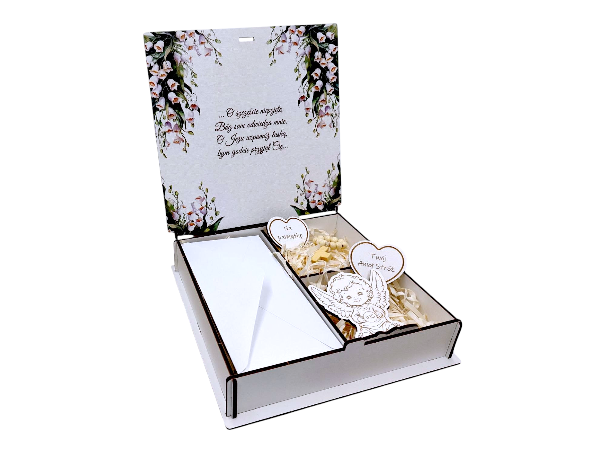 Pamiątka I Komunii Świetej Pudełko Prezent Komunijny PPK - obrazek 2