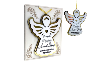 ANIOŁ ZAWIESZKA „Za wszystko Dziękuję – niech się Tobą opiekuje” AZ4