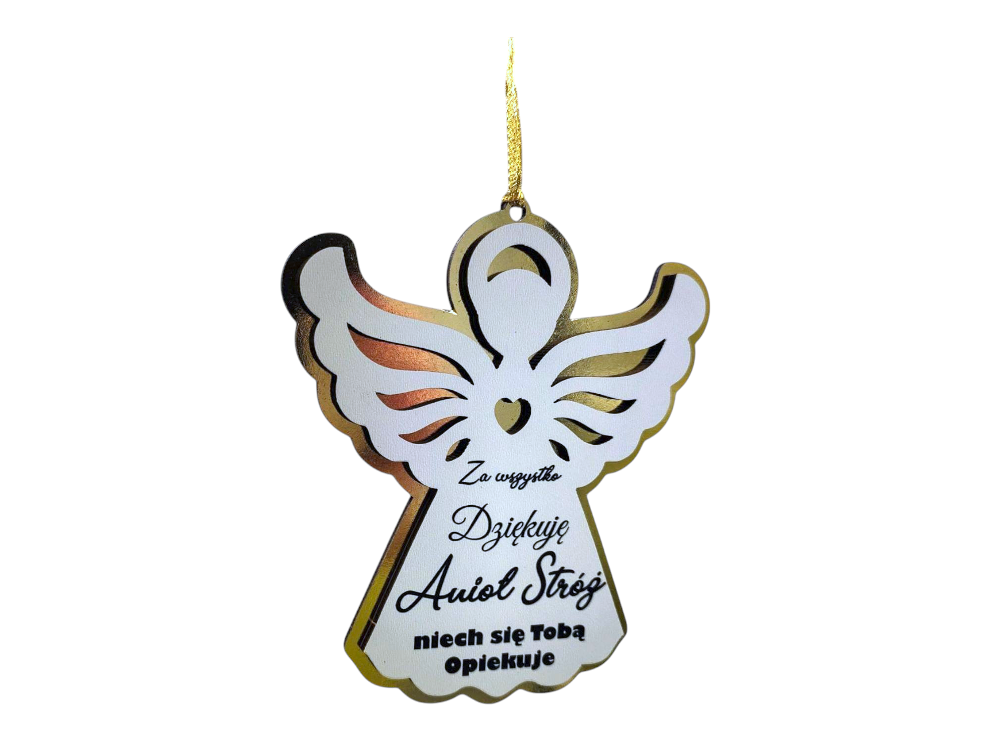ANIOŁ ZAWIESZKA „Za wszystko Dziękuję – niech się Tobą opiekuje” AZ4 - obrazek 3