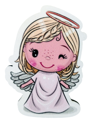 Magnes Aniołek Różowy Dziewczynka AM3