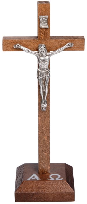 Krzyż Stojacy drewniany AQ