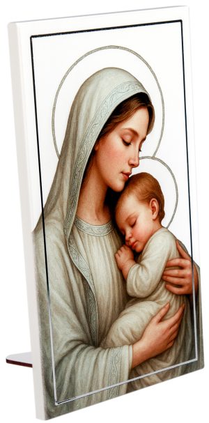 Obraz Matka Boska z Dzieciątkiem. M213 14x24cm