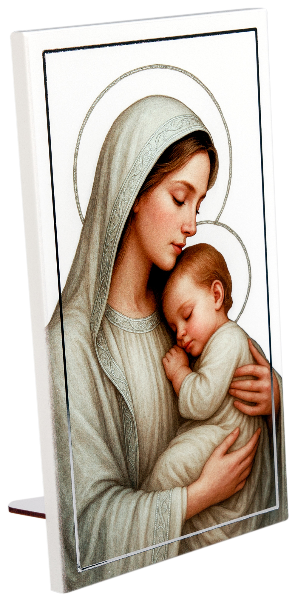 Obraz Matka Boska z Dzieciątkiem. M213 14x24cm