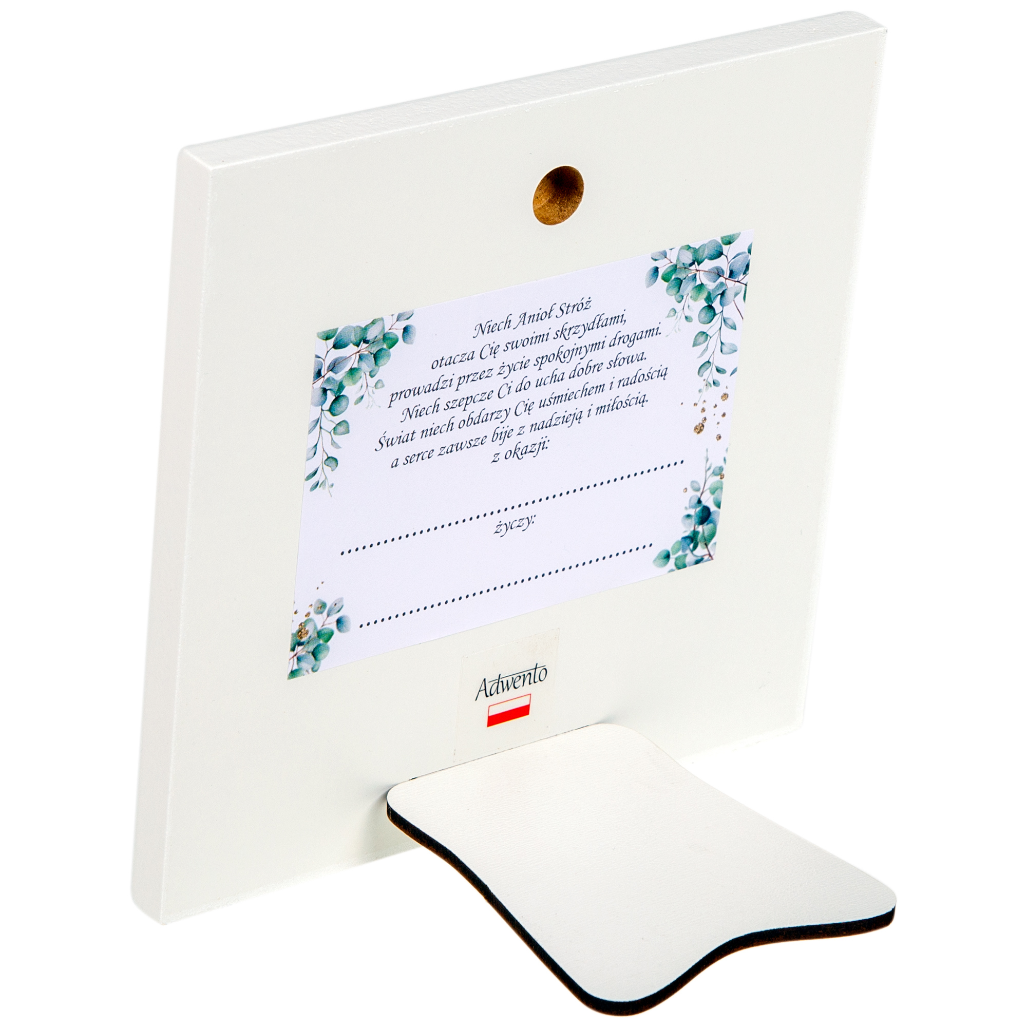 Obrazek Aniołek kwadrat K200 13x13cm - obrazek 3