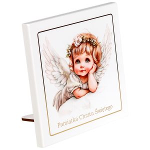 Obrazek Aniołek kwadrat K208 13x13cm