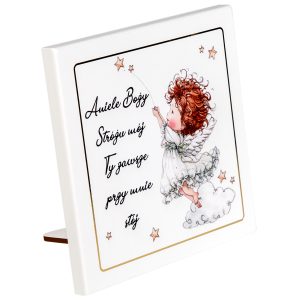 Obrazek Aniołek kwadrat K200 13x13cm