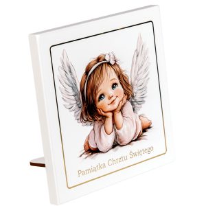 Obrazek Aniołek kwadrat K209 13x13cm