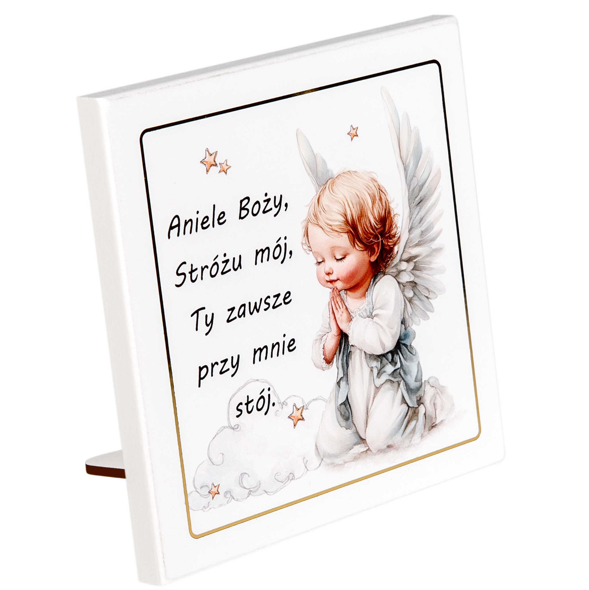 Obrazek Aniołek kwadrat K205 13x13cm